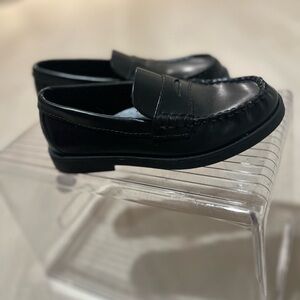 Classic Black Kids Loafers